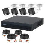 Dahua Kit 4 Cameras 5MP [HFW1500CLP-IL-A-036B-S2]