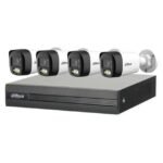 Dahua Kit XVR1B04‑I/T/2 + HFW1200RLP‑IL‑T 2.8/3.6mm 1080P (4‑Cam / 4‑CH) Two‑Way Talk